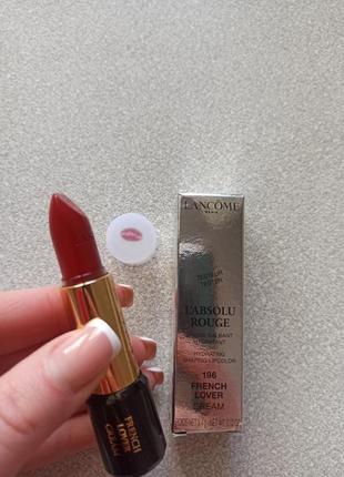 Lancome l'absolu rouge, 196 french lover