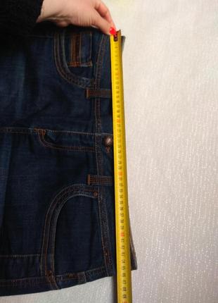 Короткая джинсовая юбка,котоновая юбочка6 фото