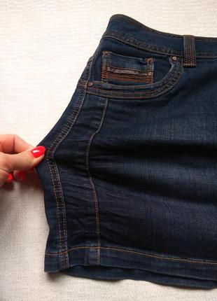 Короткая джинсовая юбка,котоновая юбочка9 фото