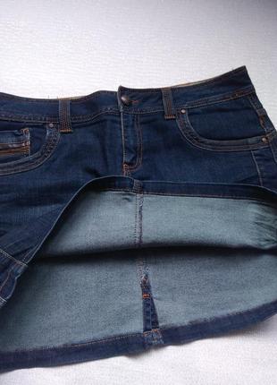 Короткая джинсовая юбка,котоновая юбочка10 фото
