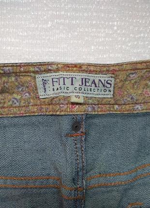 Короткая джинсовая юбка,котоновая юбочка3 фото