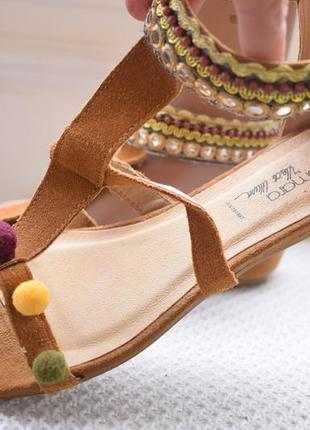 Замшевые босоножки сандали сандалии esmara р.41 на р.40,5 26,2 см5 фото