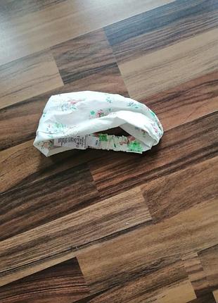 Повязка - косынка на голову 3-6 мес