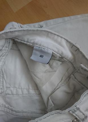 Базовые белые джинсы5 фото