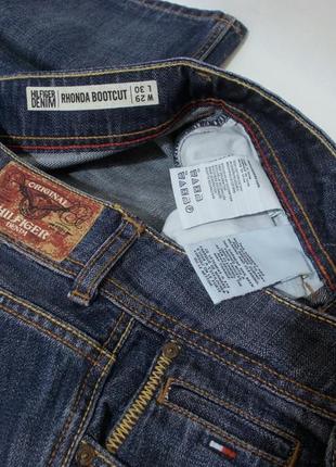 Новые джинсы темно-синие w29 l30 *tommy hilfiger denim* 'rhonda bootcut'6 фото