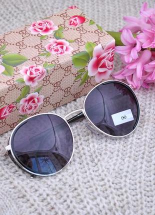 Фирменные солнцезащитные круглые очки с боковой защитой eternal polarized окуляри