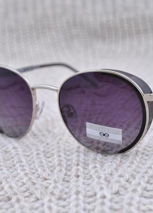 Фирменные солнцезащитные круглые очки с боковой защитой eternal polarized окуляри8 фото