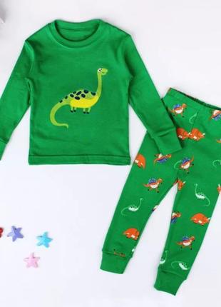 Детская трикотажная пижама для мальчика 6-7 лет.