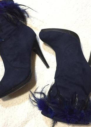 Распродажа!!! полусапожки, ботильоны р.39-40