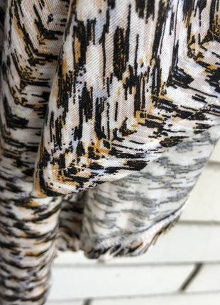 Ассиметричная юбка с животным принтом,премиум коллекция h&m8 фото