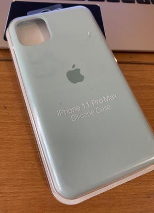 Чехол на iphone 11 pro max silicone case1 фото