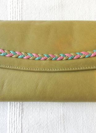 Шкіряний гаманець rowallan натур.шкіра