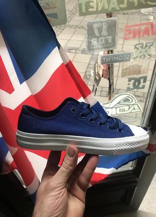 Кеди унісекс Converse конверсы chuck taylor all star ii low marine конверс конверси стильний львів