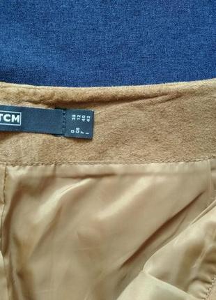 Замшеві штани tcm з натуральної замші дуже стильні 38 розмір3 фото