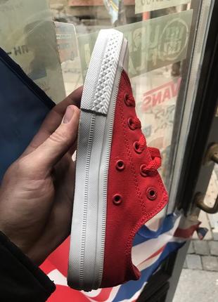 Кеди унісекс converse all star ii low red конверси конверс стильний львів.9 фото