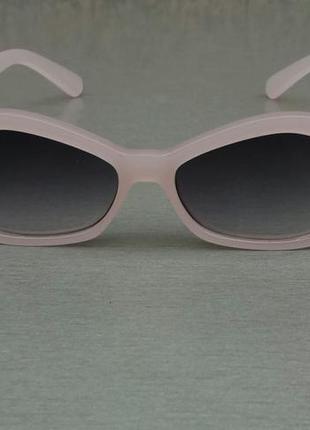 Versace модные женские солнцезащитные очки узкие розово пудровые2 фото