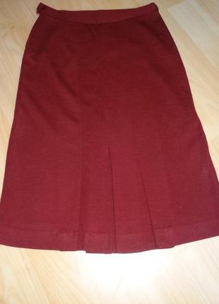 Качественная трикотажная юбка, р.48-504 фото