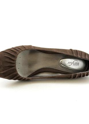 Стильнейшие туфли alfani из натуральной замши из сша. размер ~37,5-38.
