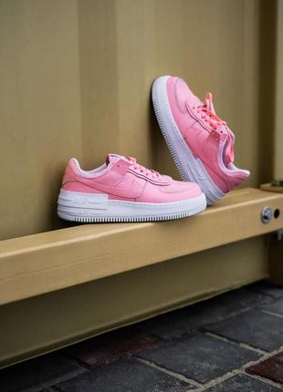 Жіночі кросівки nike air force shadow pink