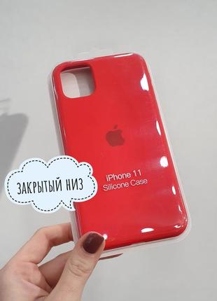 Чехол silicone case full для айфон iphone 112 фото