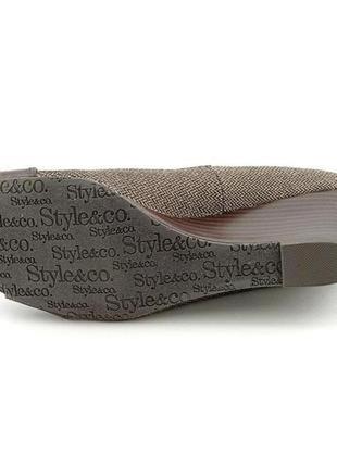 Шикарные туфли style&co из сша. размер ~37,5-38.4 фото
