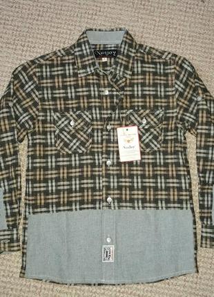 Рубашка теплая на мальчика 6 лет.