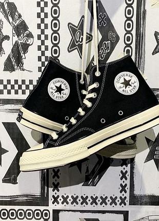 Кеди converse chuck 70 classic high 162050c black унісекс