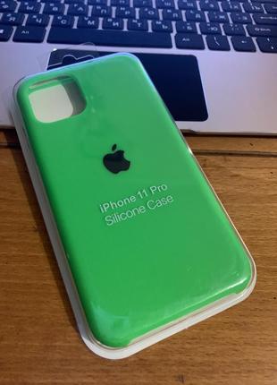 Чехол на iphone 11 pro silicone case1 фото