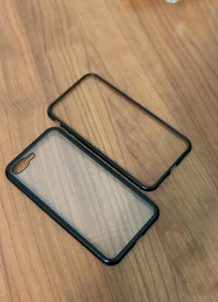 Магнитный чехол для iphone 7/8 plus 2