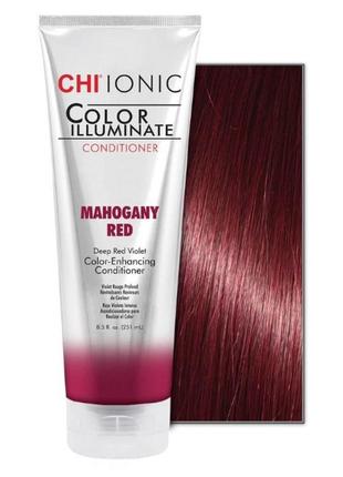 Оттеночный кондиционер "красное дерево" / chi ionic color illuminate conditioner