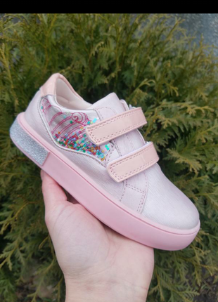 Рожеві сліпони кеди туфлі для дівчинки