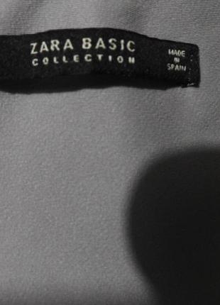 Zara зара майка серебристый жемчужно-серый цвет размер s4 фото
