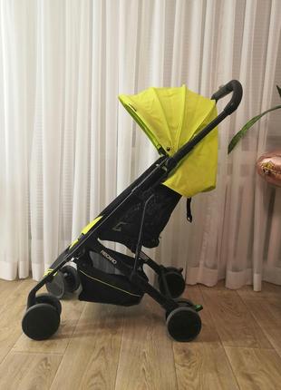 Коляска recaro "easylife lime" лёгкая летняя
