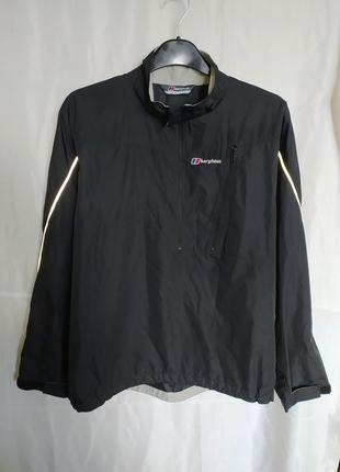 Чоловіча куртка вітровка berghaus extreme airfoil світловідбиваюча оригінал1 фото