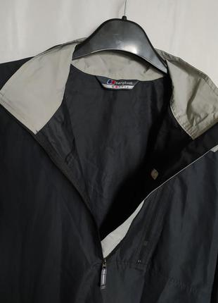 Чоловіча куртка вітровка berghaus extreme airfoil світловідбиваюча оригінал5 фото