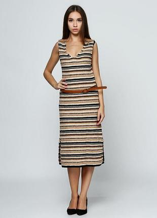 Вязаное платье  massimo dutti