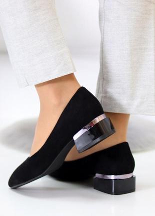 Женские классические туфли лодочки глянцевые искусственная замша9 фото