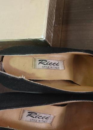 Туфли из италии ricci5 фото