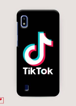 Силіконовий чохол tiktok на samsung galaxy a10