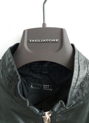 Легкая куртка из кожзама3 фото