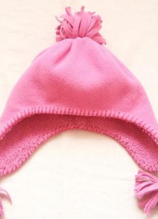 Тепла шапка, шапочка babygap для дівчинки ог 50-54