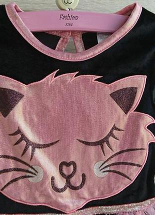 Костюм котика костюм кошки платье кошечки кошки 1-2года6 фото