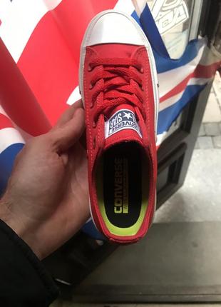 Кеді унісекс converse all star ii low red конверс конверси стильний львів.1 фото