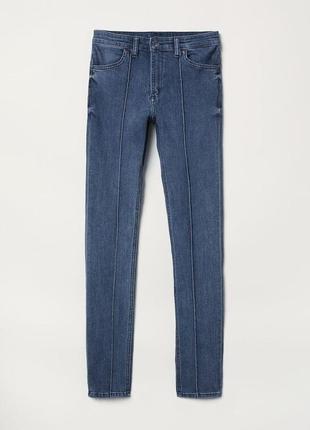 Джинси super skinny regular h&m, р. 36евро
