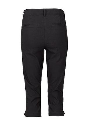 Черные бриджи из бенгалина tcm tchibo, р-р 48 евро, наш 58-60+