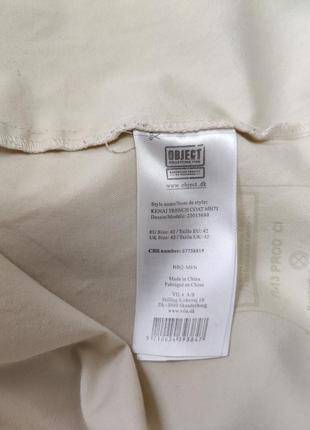 Стильный коттоновый тренч object в стиле burberry