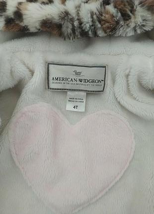 Леопардовая шубка доя модницы american widgeon4 фото