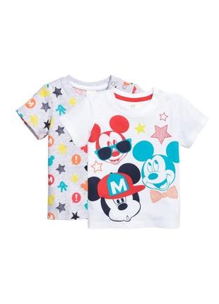 Комплект из 2-х футболочек серии mickey mouse h&m