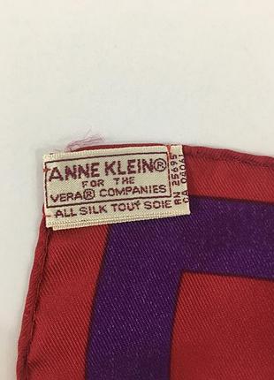 Шелковый платок anne klein япония
