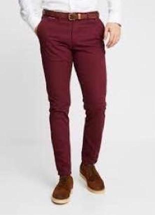 Scotch & soda штани чінос stuart slim fit з ременєм w30 l32 30/32 штани штани з поясом